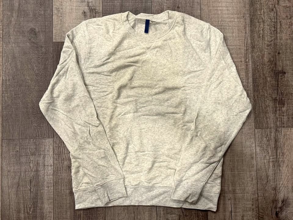 H&M Men's DIVIDED Fleece Sweatshirt L Light Grey