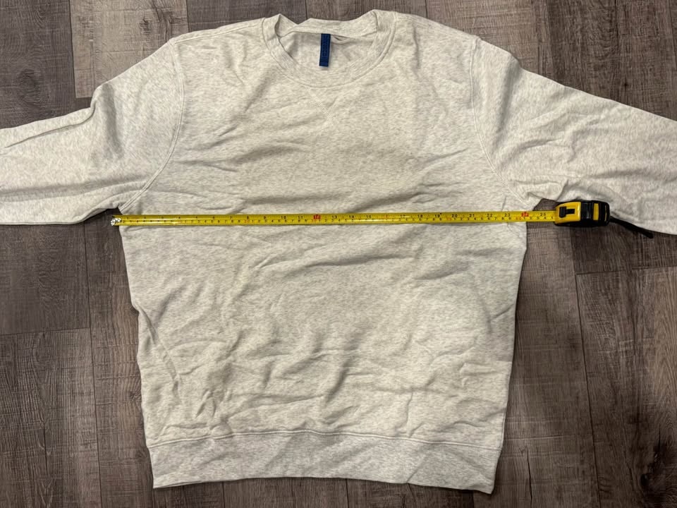 H&M Men's DIVIDED Fleece Sweatshirt L Light Grey - photo 2