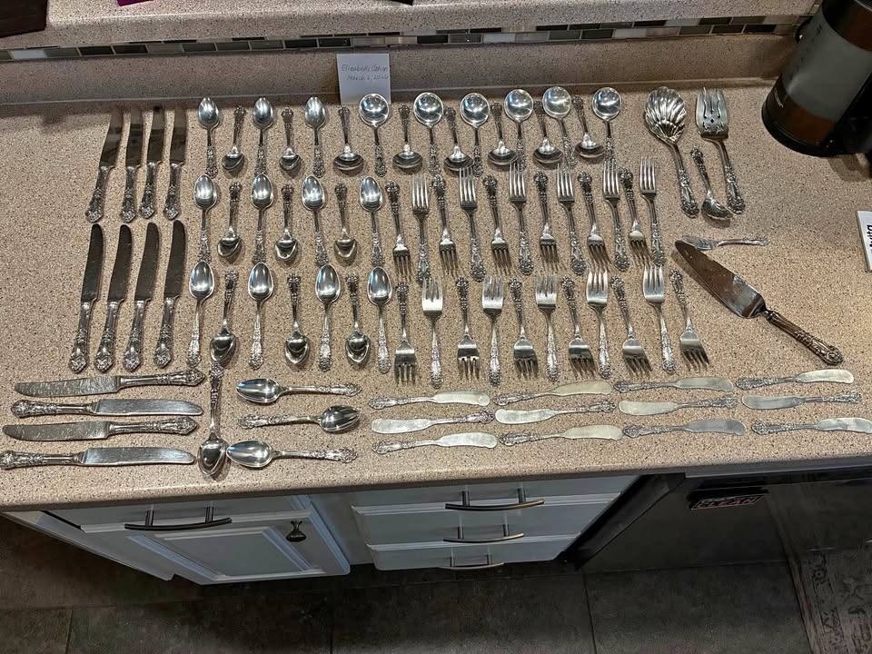 Reed & Barton French Renaissance Sterling Silver Flatware Set fo