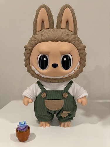 3D Printed Labub Figure 17 Inch - photo 2