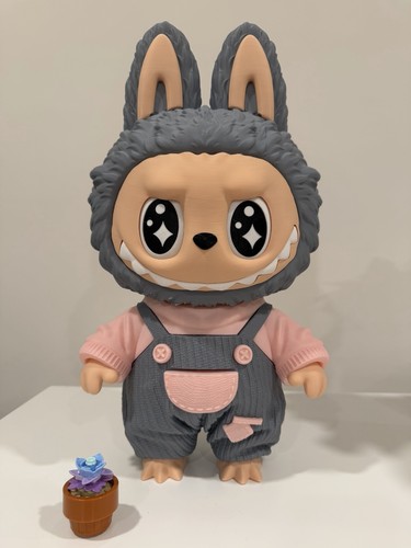 3D Printed Labub Figure 17 Inch - photo 3