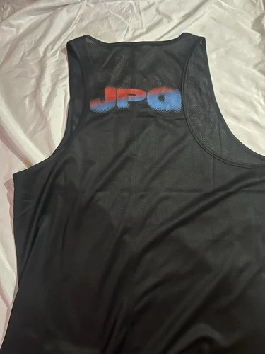 Vintage JPGaultier Black Mesh Tank Top Men's LG - photo 2