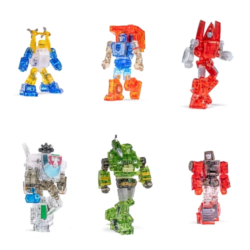 Set of 6 Newage Transformers H55, H60, H50, H61, H58, H49 Transp