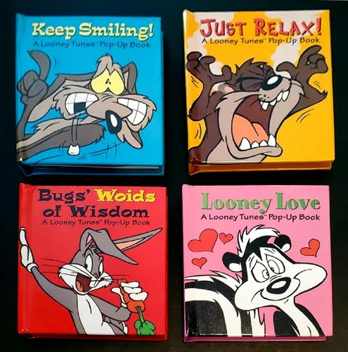 Looney Tunes POP-UP BOOKS Retro Cartoons Full Set OR A-la-Carte