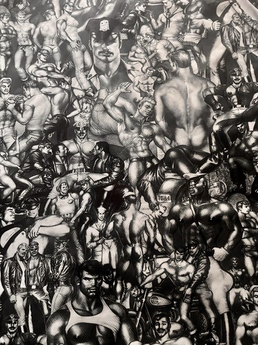 VINTAGE RARE Comborgy Art Of Finland All Over Print Tank Men LG - photo 4