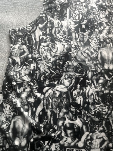 VINTAGE RARE Comborgy Art Of Finland All Over Print Tank Men LG - photo 5