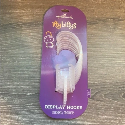 Hallmark Itty Bittys Display Hooks, Set of 8
