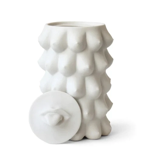 Rare Jonathan Adler Georgia Cookie Jar - New in Box