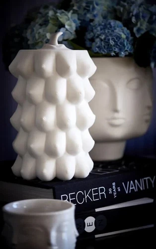 Rare Jonathan Adler Georgia Cookie Jar - New in Box - photo 2