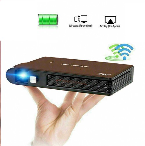 3600 Lumens Pocket DLP Projector - WiFi, Airplay, USB