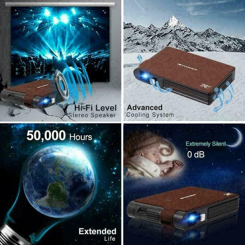 3600 Lumens Pocket DLP Projector - WiFi, Airplay, USB - photo 3