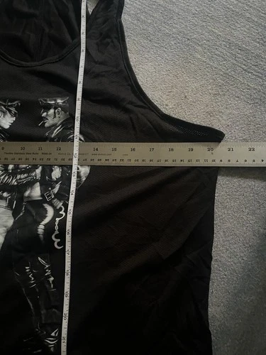 Tom Finland X Nicopanda Slave Mesh Tank Black L - photo 2