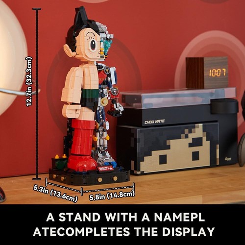 70th Anniversary Astro Boy Building Blocks Kit (1258pc)