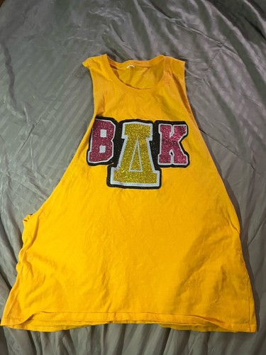 Beyonce Yellow Men's Medium 2018 B.A.K Embroidery Coachella Cut