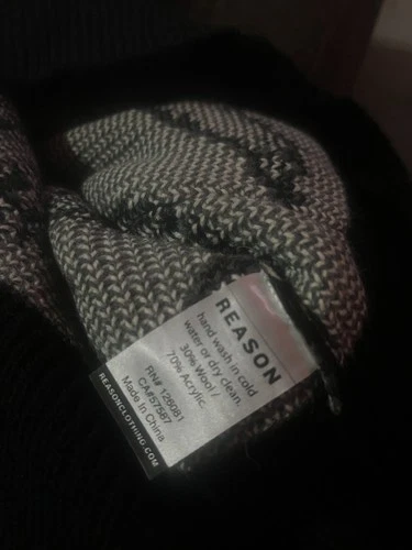 Reason Men's Zipper Cozy Winter Camouflage Sweater LG - photo 5