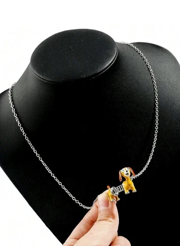 Disney Parks Exclusive Pixar Toy Story Slinky Dog Necklace - photo 5