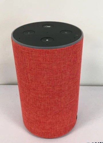 Preowned (RED) Edition Amazon Echo (2nd Gen) Smart Speaker