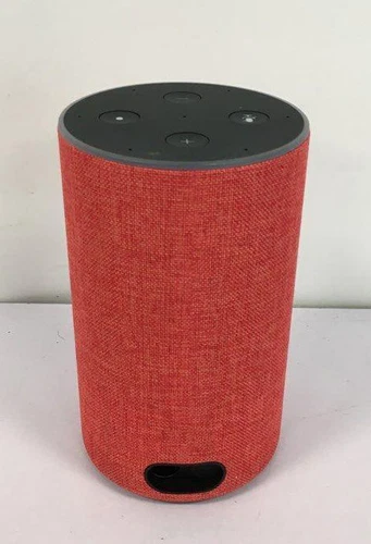 Preowned (RED) Edition Amazon Echo (2nd Gen) Smart Speaker - photo 3