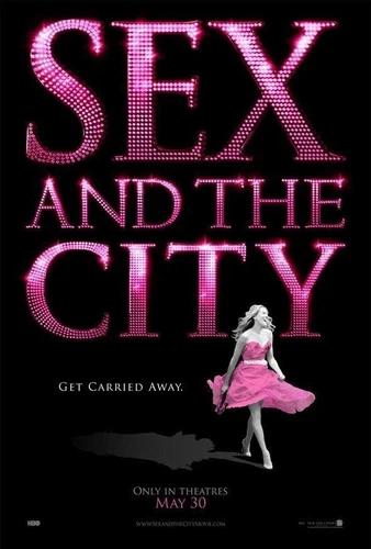 SEX AND THE CITY: THE MOVIE Promo POSTER Get Carried Away 27x40