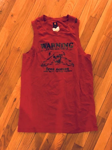 Energie Men's Red Tank Tops, Medium