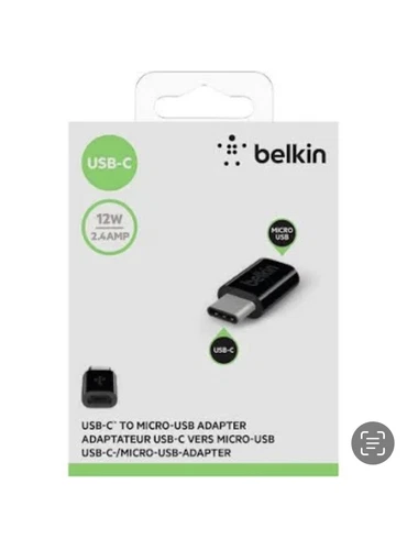 Belkin USB-C To Micro USB Adapter 12W Sealed BRAND NEW - photo 2