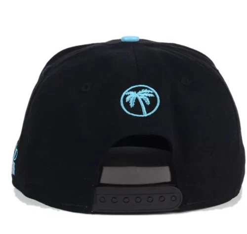 BLVD Supply Co. Vice Palm Tree Flat Bill Snapback Cap Hat - photo 3