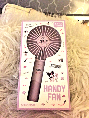 Sanrio Kuromi USB Rechargeable Handy Fan - Rare - photo 3