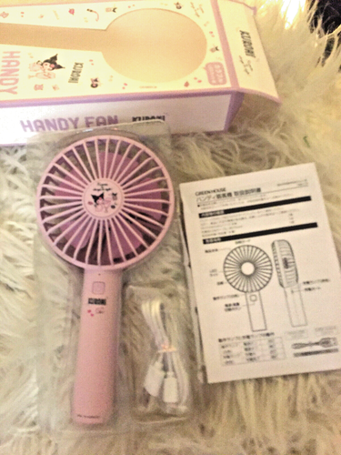 Sanrio Kuromi USB Rechargeable Handy Fan - Rare - photo 5