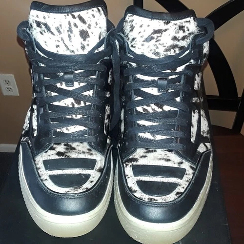 Alejandro Ingelmo Calf Hair Tron Sneakers US sz11.5 M
