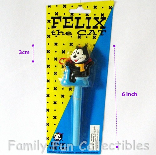 Felix the Cat Moped Pen Necklace - 1990s Collectible