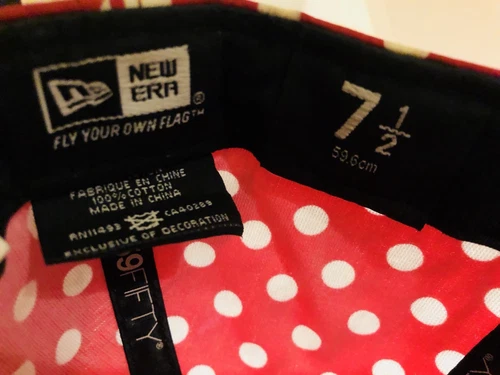 SUPREME COMME des GARCONS 14 SS NEW ERA CAP RED 7-1/2 - photo 5