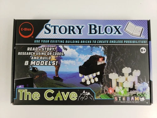 3 Brand New E-Blox Story Blox - Cave, Island, City - photo 2