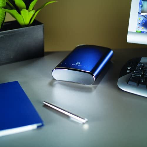 Iomega eGo 1TB USB 2.0 External Hard Drive - Midnight Blue