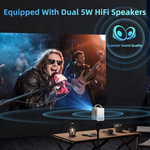 SAINYER Smart Mini Home Theater Projector - photo 5