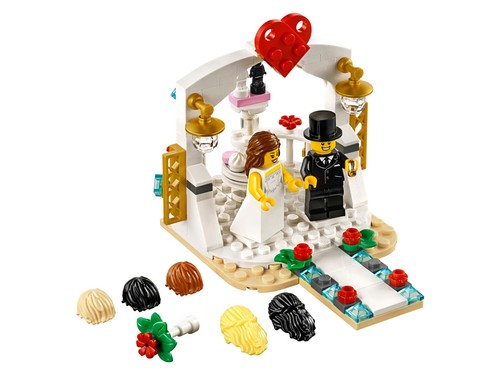 LEGO 40197 Wedding Cake Topper - Bride/Groom, Groom/Groom, Bride - photo 2