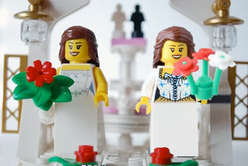 LEGO 40197 Wedding Cake Topper - Bride/Groom, Groom/Groom, Bride - photo 5