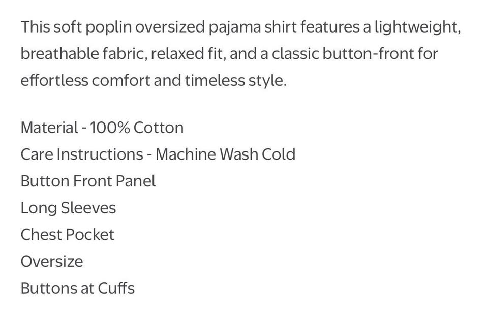 100% Cotton Pajama Set - XS - photo 3