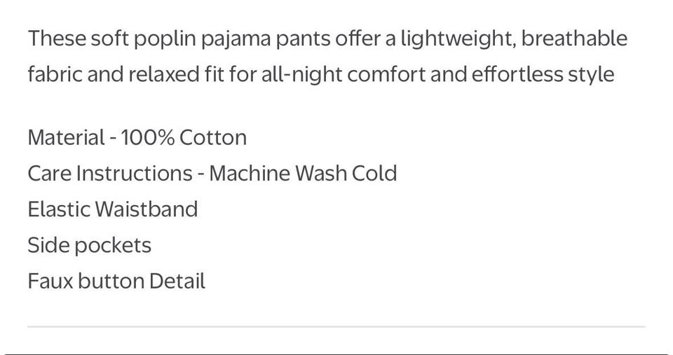 100% Cotton Pajama Set - XS - photo 5