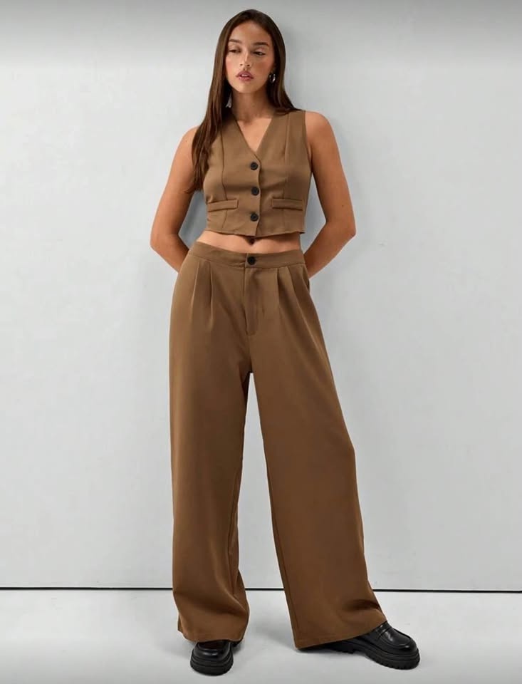 SHEIN Blazer Vest & Pants Co-ord Set