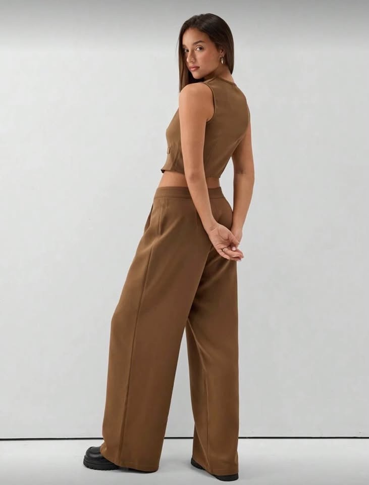SHEIN Blazer Vest & Pants Co-ord Set - photo 2