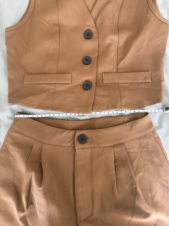 SHEIN Blazer Vest & Pants Co-ord Set - photo 4