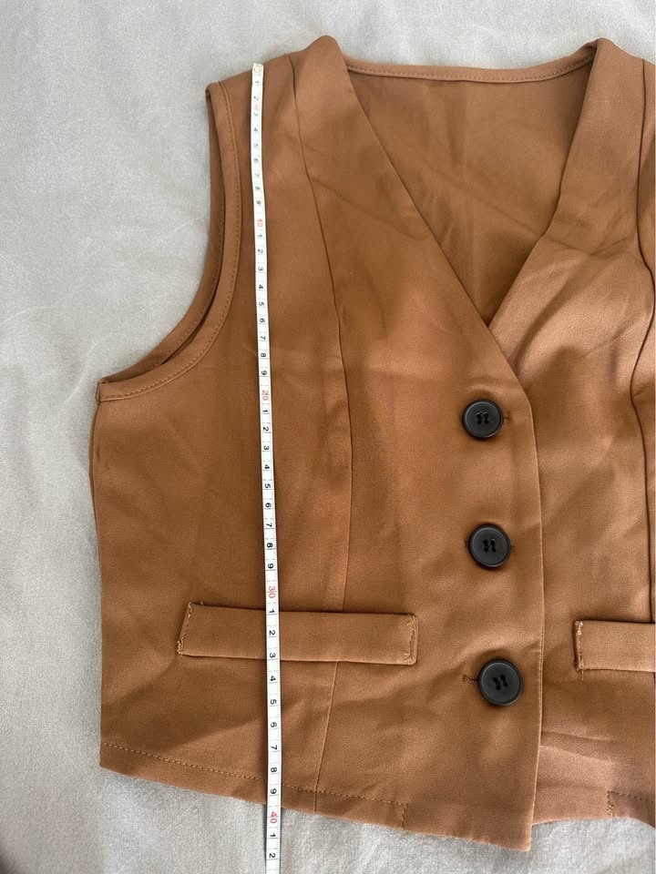 SHEIN Blazer Vest & Pants Co-ord Set - photo 5