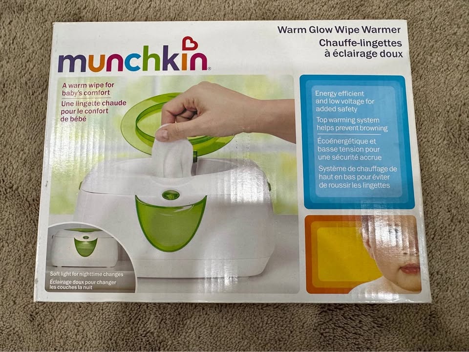 Munchkin Warm Glow Wipe Warmer