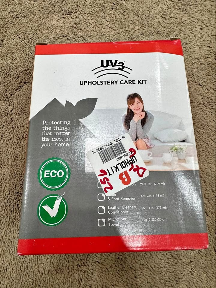 UV3 Upholstery Care Kit