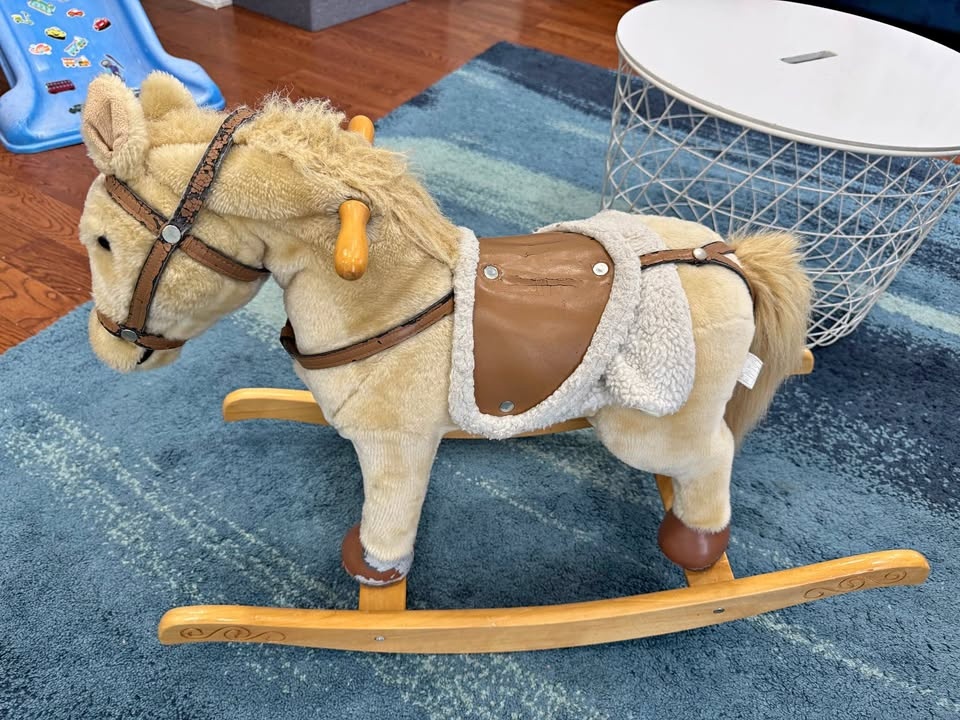 Rocking horse ride-on toy