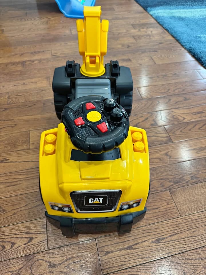 CAT Excavator Ride-On Toy