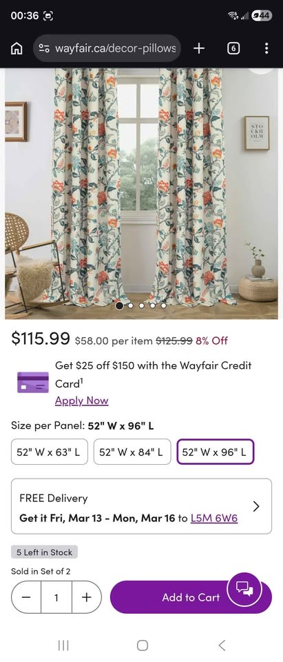 NEW 52" x 96" DriftAway Ada Linen Blackout Curtains – Set of 2 - photo 2