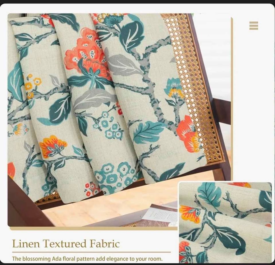 NEW 52" x 96" DriftAway Ada Linen Blackout Curtains – Set of 2 - photo 4