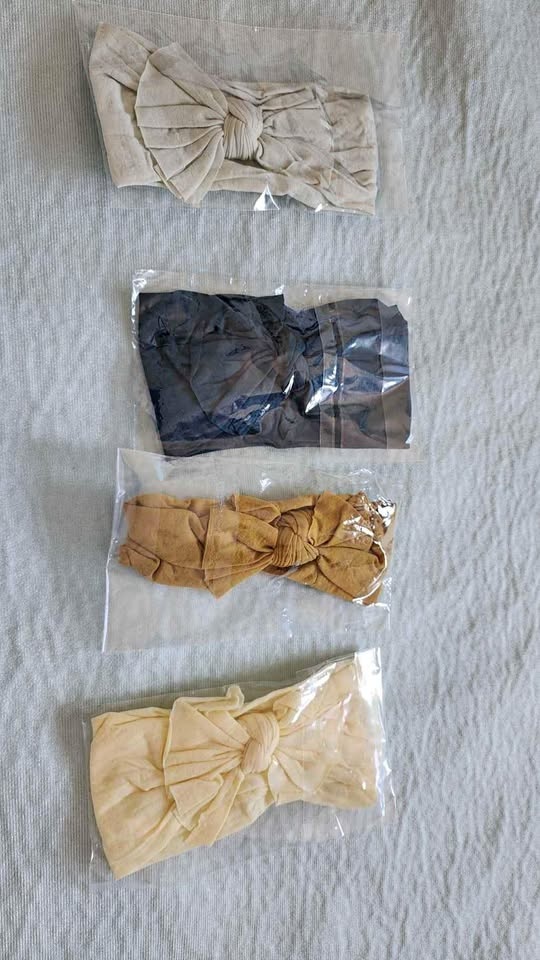 Stretchable baby hair bands