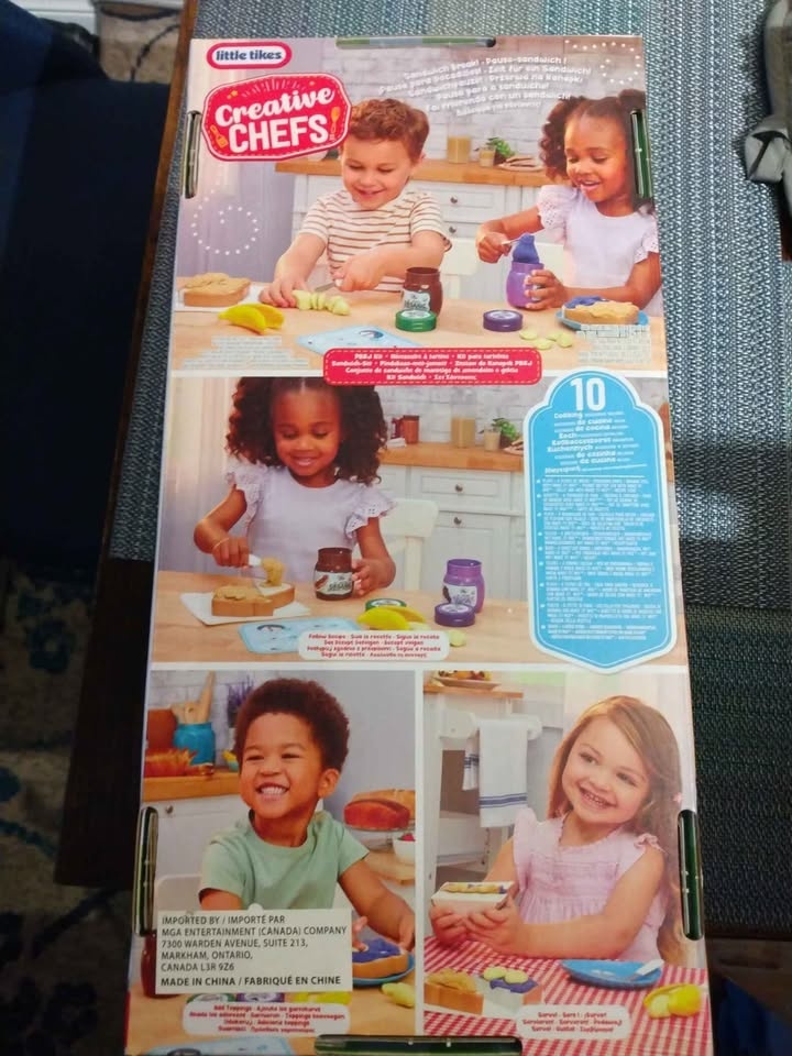 Brand New Little Tikes Creative Chefs PB&J Kit - photo 2